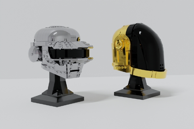 Daft Punk helmets could be available as an official LEGO collectible soon