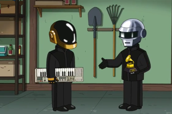 Daft Punk make cameo in new episode of Family Guy