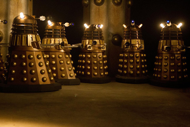 A Dr Who fan has made a synth from a Dalek model