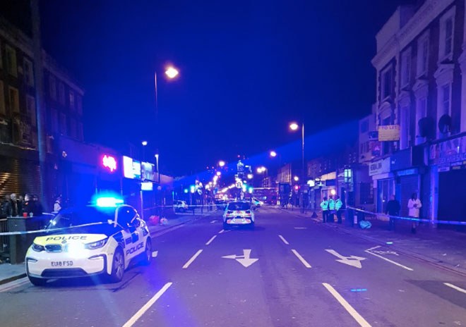 A woman was shot in the leg at an East London nightclub on New Year's Eve