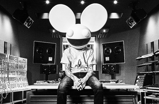 Watch Deadmau5 recreate the Stranger Things theme in analog at his home studio