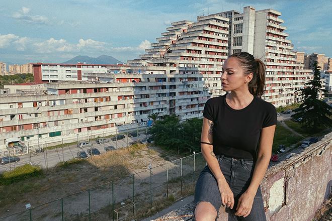 We’re streaming Deborah De Luca from Naples’ Vele di Scampia district