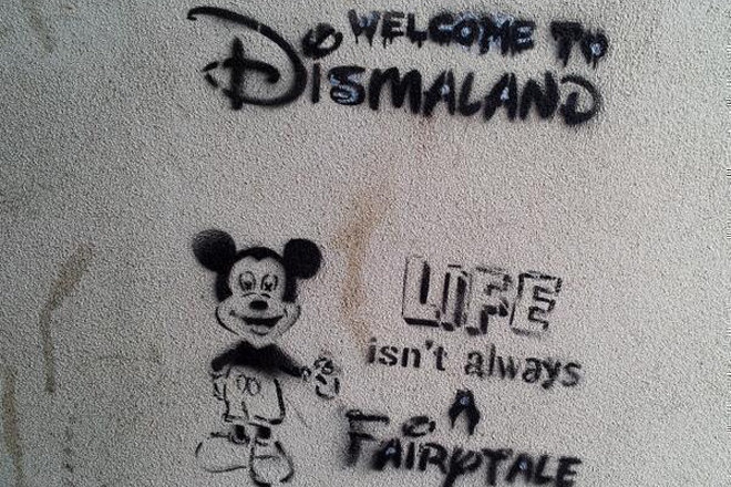 Massive Attack and Peanut Butter Wolf are playing at Banksy's theme park