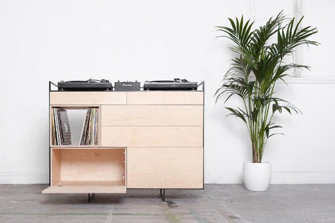 Dutch designer unveils sleek DJ console