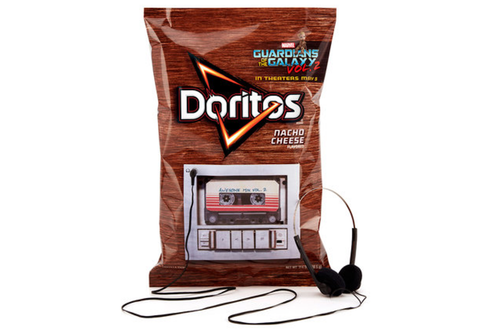 New Doritos bag can play the entire Guardians Of The Galaxy Vol. 2 soundtrack