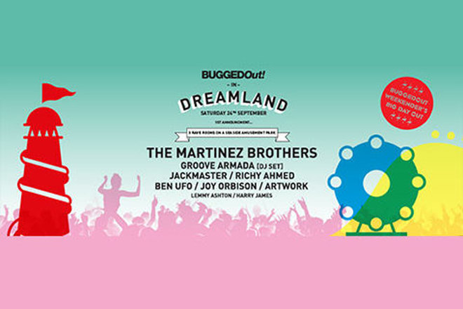 Bugged Out! heads to Margate’s Dreamland for one-day festival