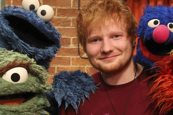 Ed Sheeran’s Glasto rider is just as dry as his music