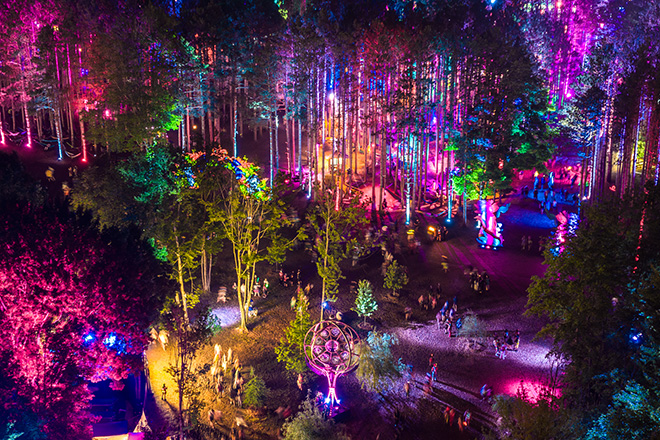 Body of newborn baby found in portaloo at Electric Forest Festival
