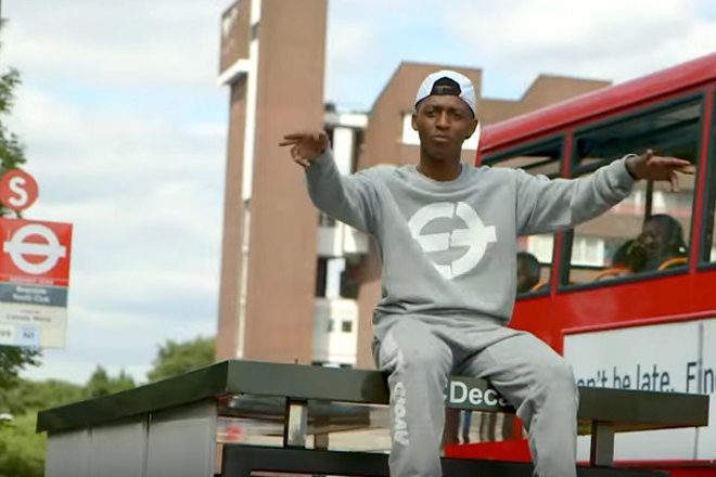 Elf Kid dances on south London streets in 'Golden Boy' video