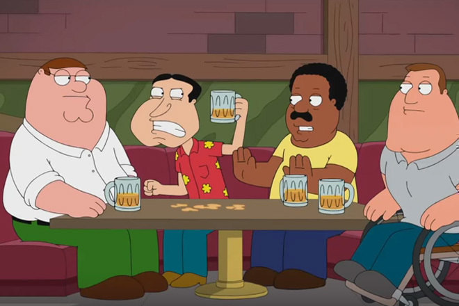 Daft Punk mistaken for Billy Joel in new Family Guy
