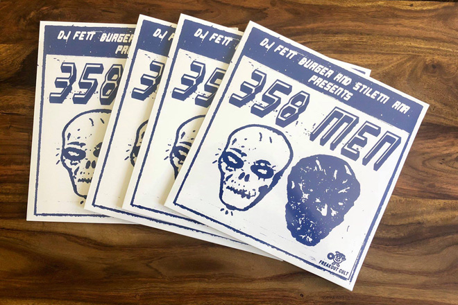 DJ Fett Burger and Stiletti-Ana have a double-LP coming out on Freakout Cult