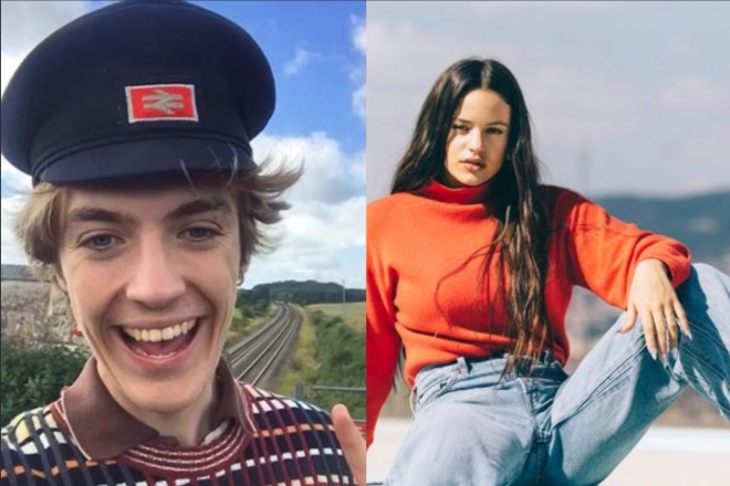 Francis Bourgeois takes Rosalía trainspotting