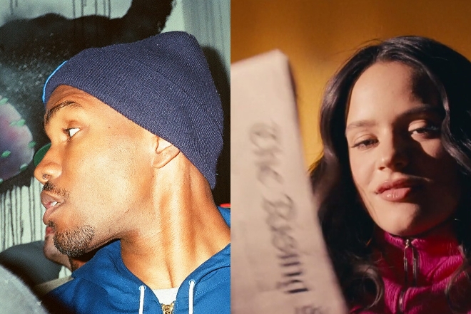 Rosalía revaels she's been in the studio with Frank Ocean