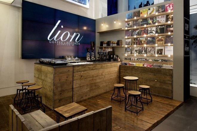 Vinyl shop opens in London's Oxford Street GAP store