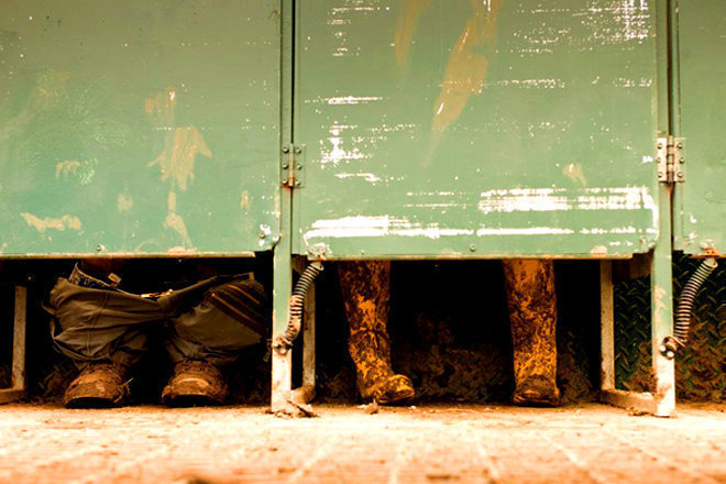 Glastonbury makes it possible to watch the Pyramid Stage whilst you sit on the loo
