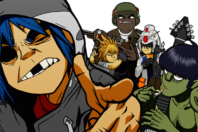 The Gorillaz album will be done in two weeks