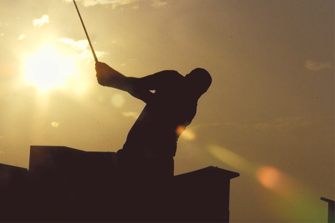 ​Watch Reggie Yates collide with Ian Poulter and co. to shake up the world of golf