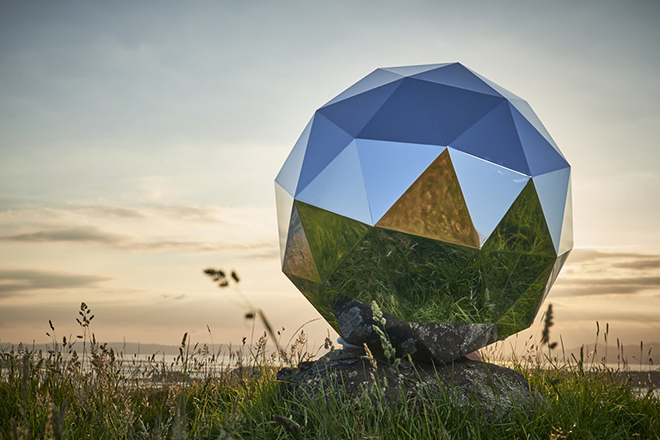 A giant 'disco ball' is being sent into space