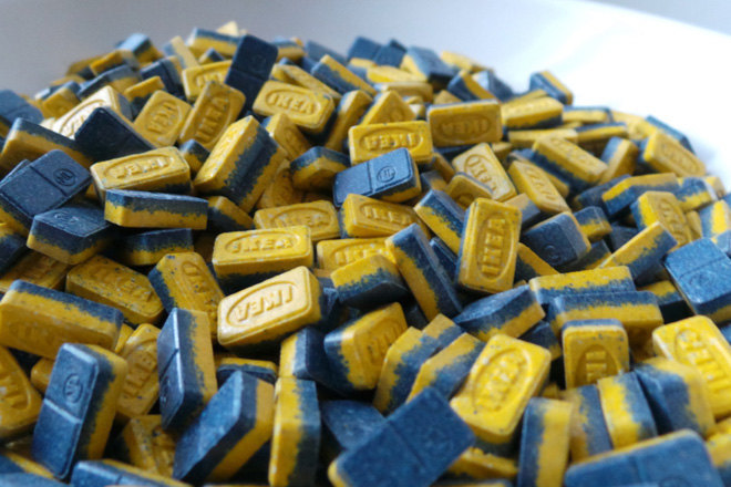 Police have issued warnings about extra strong IKEA ecstasy pills