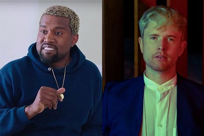 Kanye plays unreleased James Blake collab while DJing at London Fashion Week party