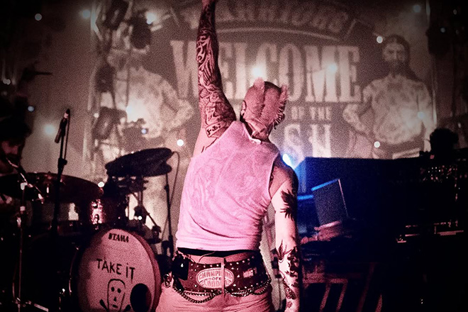 Reverend says he supports devil-horned bench in tribute to The Prodigy’s Keith Flint