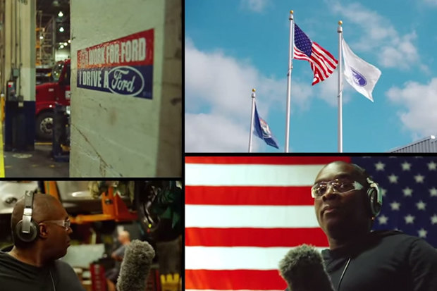 Watch Kevin Saunderson collect samples in a Detroit Ford factory