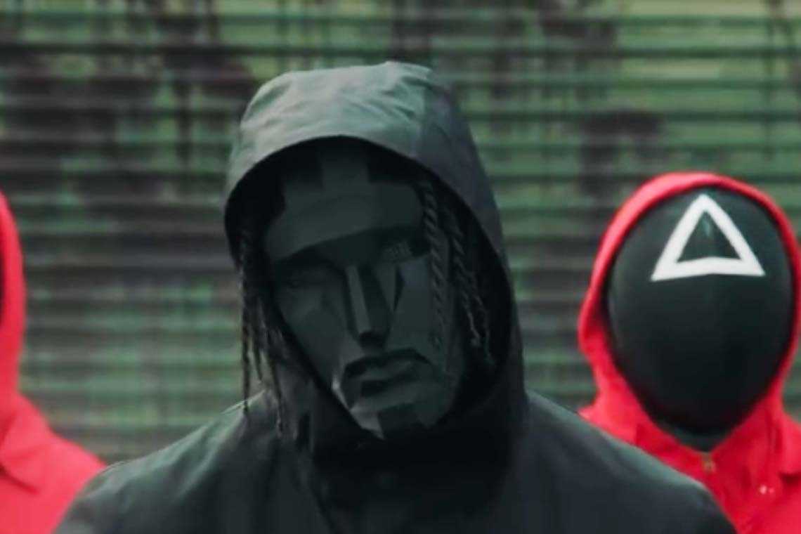 Digga D reveals Squid Game inspired visuals for ‘Red Light Green Light’