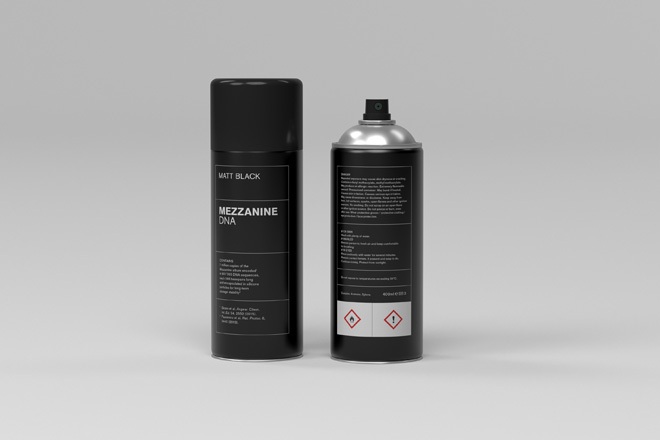 Massive Attack's DNA-encoded 'Mezzanine' reissue is available as a spray can
