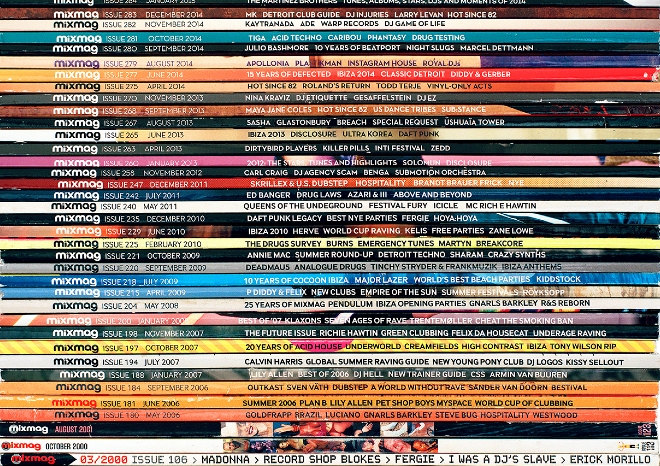 Mark Vessey has created new artwork inspired by Mixmag