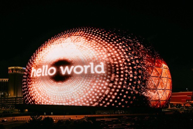 Las Vegas' MSG sphere debuts first “full illumination” for Fourth of July