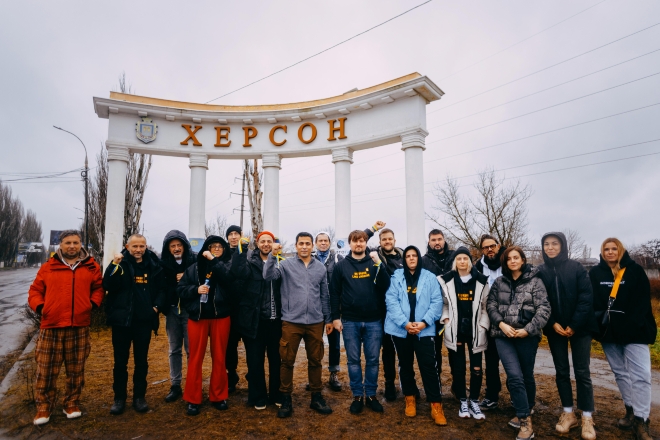 Festival and event organisers travel to Ukraine for tour project