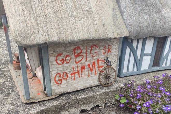 Multiple new ‘Banksy’ artworks appear in England