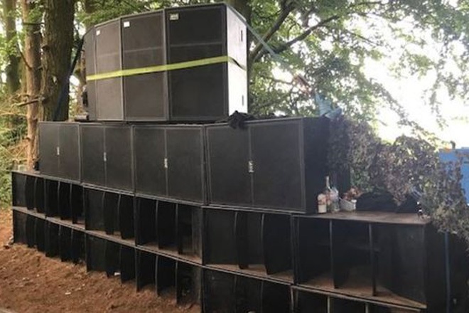 Police took 20 hours to shut down an illegal rave in Norfolk