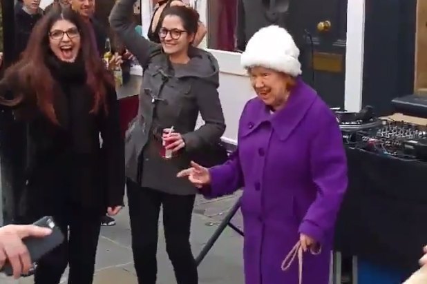 This elderly lady dances to Daft Punk better than you