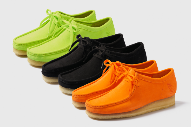 Clarks Originals and OVO bring us their collaborative take on the Wallabee