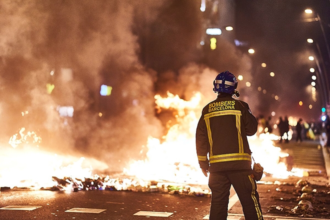 Rapper arrested for anti-police lyrics sparks protests in Spain