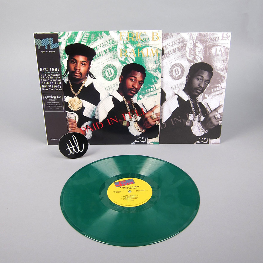 Eric B. & Rakim's 'Paid in Full' is being reissued on 'money green
