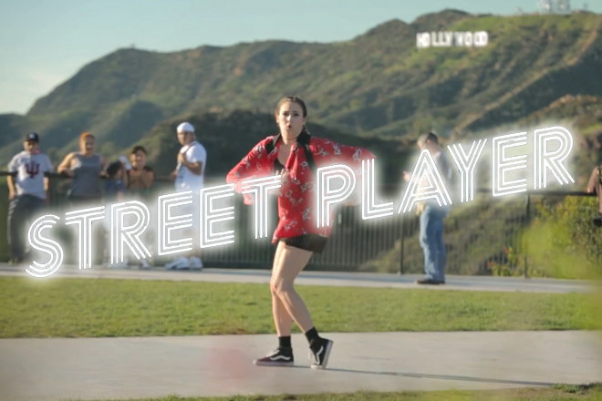 PENNYWILD dances on her own 'Eighto' for Street Player LA