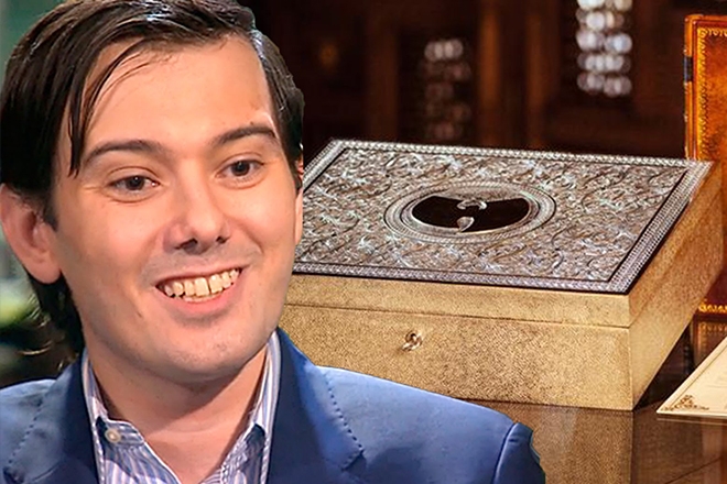 The government wants to take away Martin Shkreli's $2 million Wu-Tang Clan Album