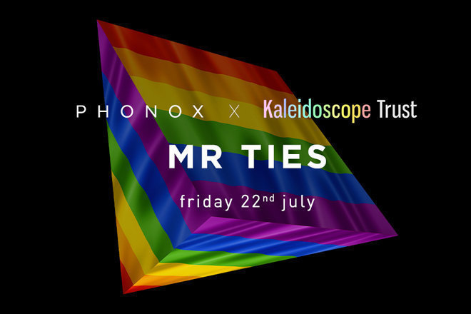 Mr Ties to play LGBT fundraiser at Phonox