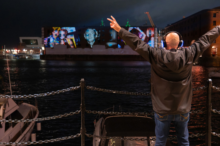 35 years of Liverpool club culture honoured with Royal Albert Dock projections