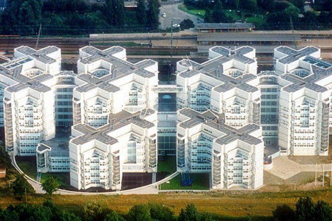 There's a NYE party in the Netherlands' former Ministry of Social Affairs building