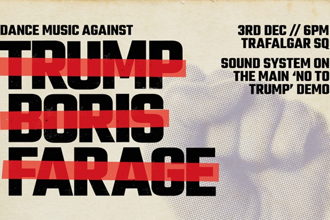 R3 Soundystem's throwing a protest rave against Donald Trump this week ...