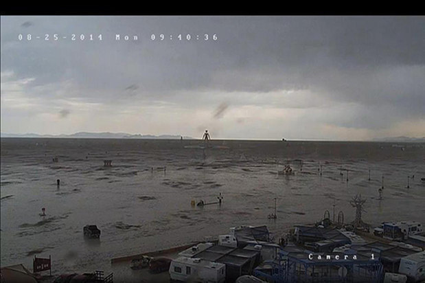 Burning man closed until further notice