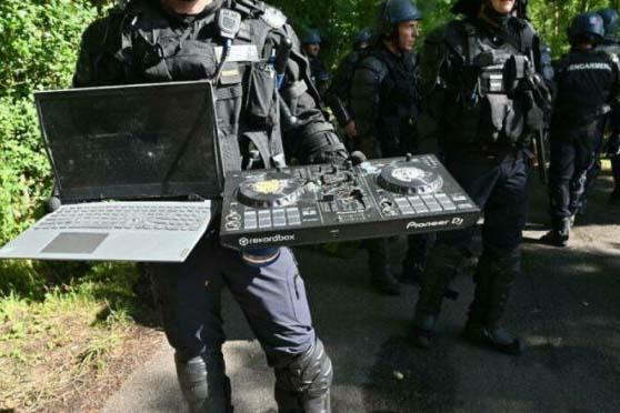 Illegal rave attendee reportedly lost hand due to "excessive force" by French police