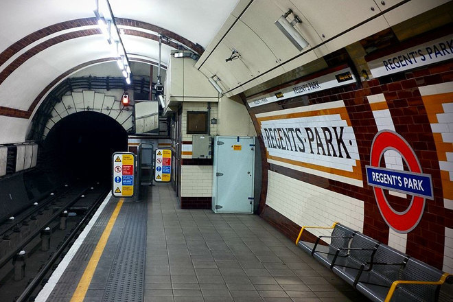 Police had to break up a drum 'n' bass rave on the London Underground