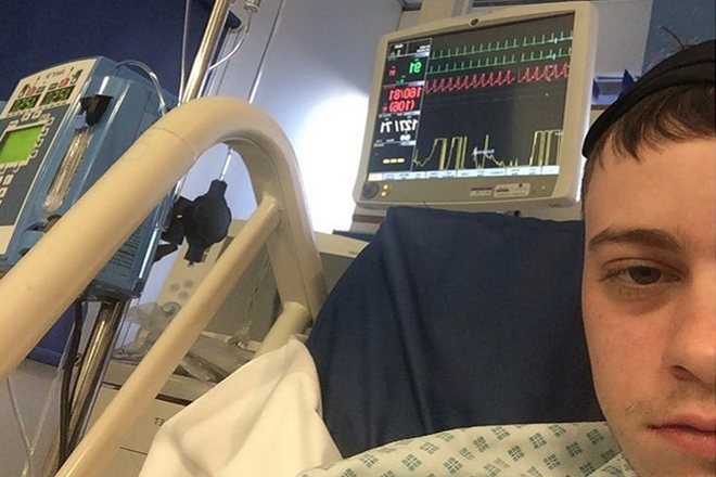 Rustie shares new track from hospital bed