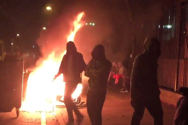 Police charge two people after Halloween rave trouble in London