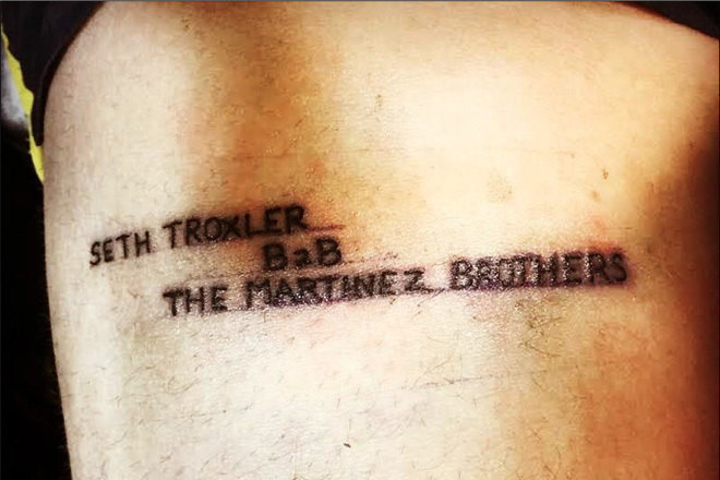 Someone has real love for Seth Troxler and The Martinez Brothers