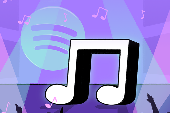 Spotify streams of UK artists grew by 28% internationally in 2024